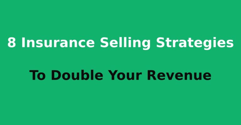 insurance selling strategies