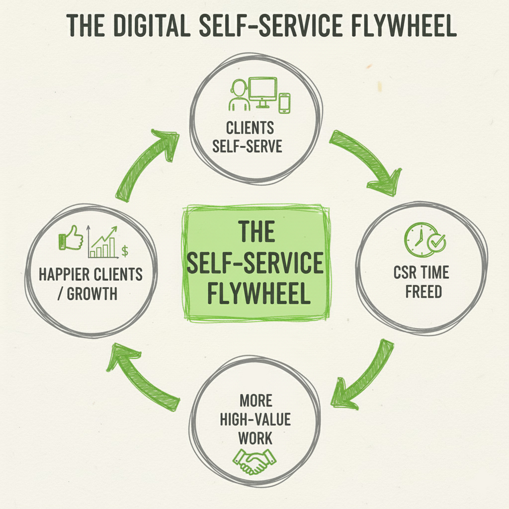 Self service flywheel